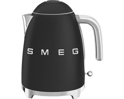 SMEG KLF03BLMEU - Waterkoker - Mat Zwart - 1,7 L