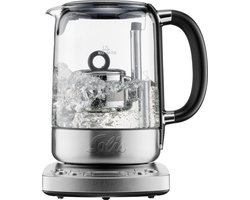 Solis Tea Kettle Automatic 5518 - Waterkoker met temperatuurregeling - Theemaker - Zilver