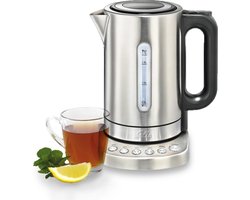 Solis Vario Temp Kettle 5516 Waterkoker met Temperatuurregeling - Zilver