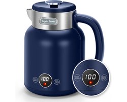 Taylor Swoden Sara - Elektrische Waterkoker - Retro - Waterkokers - 5 temperatuurinstellingen - Warmhoudfunctie - 1.7 Liter - RvS - 2200W