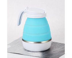 TeaTime Opvouwbare waterkoker - blauw - waterkokers - waterkoker klein - elektrisch - 0.6L