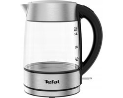 Tefal KI772D waterkoker 1,7 l 2400 W Roestvrijstaal, Transparant