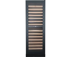 HCK Wijnkoelkast SC-430WD - 2 zones - 163 Flessen - 14 lades - 39 dB - Black Friday 2024 deal promotie