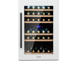 Klarstein Vinsider 41D Built-in Duo Quartz Edition - Wijnkoelkast Inbouw - Wit