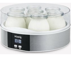 H. Koenig ELY70 - Yoghurtmaker - 7 potjes