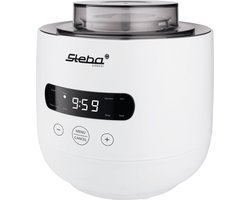 Steba JM4 - Yoghurtmaker / Fermentatie pot - 2 containers met 2 liter & 1.3 liter inhoud - LED display - timer