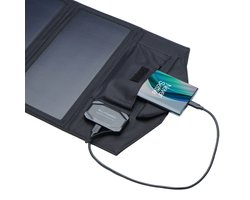 Draagbaar zonnepaneel - 21W - Opvouwbaar zonnepaneel - Powerbank zonneenergie - Draagbaar zonnepaneel - Zonnepaneel usb - Powerbank zonnepaneel - Solar powerbank - Geschikt voor Mobiel, Camera en laptop - Waterdicht