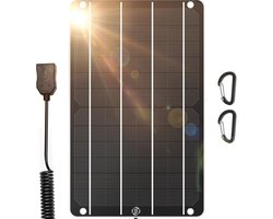 Equivera Solar Powerbank - Powerbank - Snel Opladen - Solar Charger - Meerdere Apparaten