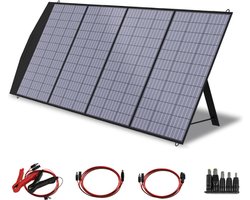 Generator Zonnepanelen- Generator Zonne-Energie - Energiezuinig - 78000 mAh - Zwart