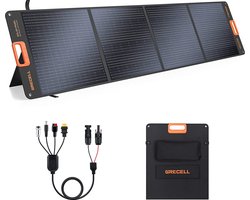 GRECELL 200W draagbaar zonnepaneel voor powerstation generator, opvouwbaar zonnepaneel