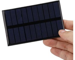 Mini Zonnepaneel Hoge Efficiëntie Polykristallijn Zonnepaneel Draagbaar - Zonne-energie Module - Batterij Oplader - Mobiele Telefoon - Speelgoed Oplader - Thuis