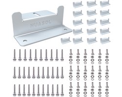 NuaSol - NuaFix 16x Z-beugels voor montage van aluminium zonnepanelen