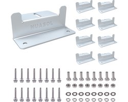 NuaSol - NuaFix 8x Z-beugels voor montage van aluminium zonnepanelen