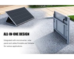 Plug&Play Solar Kit-NEP 400w - Zonnepaneelset - Geschikt voor op dak, balkon en tuin - Eenvoudig set up