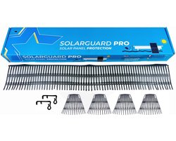 Solarguard® Pro Vogelwering Set 20 Meter 108 Stuks 40 mm Clips/4 Hoekstukken