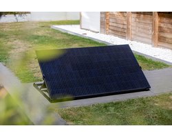 Solarpad Zonnepaneel met stekker 380Wp- zonnepanelen plat dak- plug & play paneel - doe het zelf zonnepanelen - zonnepanelen compleet pakket - Micro omvormer geïntegreerd - Geen gedoe met teruglevering