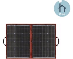 Thuys - Draagbaar Zonnepaneel - Opvouwbaar Zonnepaneel - Solar Charger - 100W - Efficiënt - Duurzaam