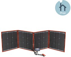 Thuys - Draagbaar Zonnepaneel - Opvouwbaar Zonnepaneel - Solar Charger - 150W - Efficiënt - Duurzaam