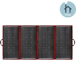 Thuys - Draagbaar Zonnepaneel - Opvouwbaar Zonnepaneel - Solar Charger - 300W - Efficiënt - Duurzaam