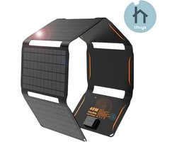 Thuys - Draagbaar Zonnepaneel - Opvouwbaar Zonnepaneel - Solar Charger - 40W - Efficiënt - Duurzaam