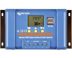 Victron BlueSolar PWM-LCD&USB 12/24V-10A