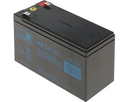 WL4 SB-12-72 accu 12VDC 7,2Ah voor bijvoorbeeld een zonnepaneel, alarm, UPS of toegangscontrole installatie