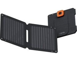 Xtorm Draagbaar Zonnepaneel Opvouwbaar – 14W Solar Panel – SolarBooster – Outdoor / Kamperen – Zonne-energie – Flexibel – Monokristallijn Zonnepaneel – EFTE - Zwart