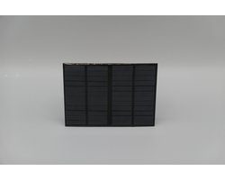 Zonnepaneel - 12V - 1,5W - Mini Solar Cell - 85 x 115 mm - Solar panel - Solar - mini - DIY - doe-het-zelver