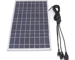 Zonnepaneel Hoge Efficiëntie Outdoor Solar Opladen Panel 8V 15W Draagbare Duurzame Solar Charger Generator Voor Thuis Auto Boot - Duurzaam Zonnepaneel - Oplaadbare Zonnepaneel .