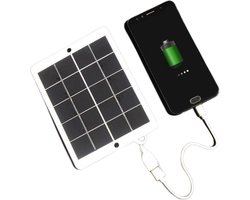 Zonnepaneel telefoonlader | Mini zonnepaneel | USB aansluiting | Zeer luxe uitvoering | Solar panel charger | Laptop oplader zon energie | Innovatieve producten | Milieuvriendelijk