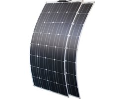 Zonnepanelen Compleet Pakket 12V - Flexibel Zonnepaneel Camper - 2 Stuks - 200W