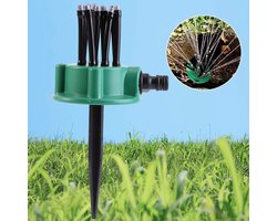 Green Harmony Gazonsprinklerset - set van 2 stuks - instelbaar - kwaliteit voor het gazon Green Harmony - Zwenksproeier