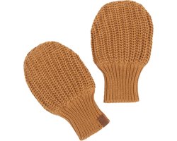 Baby's Only Handschoentjes teddy Soul - Caramel - 0-6 mnd - 100% ecologisch katoen - GOTS