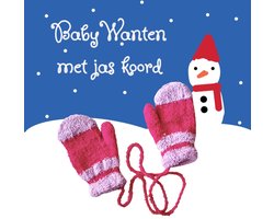 Big Boss - Gebreide herfst / winter wanten / handschoenen met jas-koord - baby / peuter 1-3 yrs - cat.1-2 - lila paars / hyacinth roze - kleine kinderen - unisex - casual