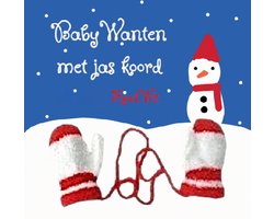 Big Boss - Gebreide herfst / winter wanten / handschoenen met jas-koord - baby / peuter 1-3 yrs - cat.1-2 - rood / wit blauw - kleine kinderen - unisex - casual