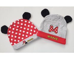 Disney Baby Minnie Mouse muts - 2 stuks - Maat 74/80