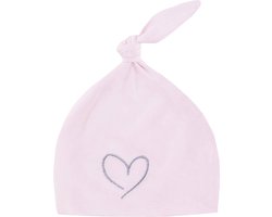 Effiki Babymuts - Babymutsje - Roze - 100% Katoen - 1 t/m 3 maanden - Baby Cadeau - Babyshower