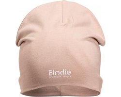 Elodie logo beanie - Muts - Beanie - Muts kind - Powder pink - 0/6 maanden