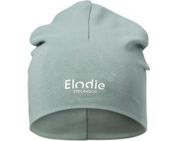 Elodie Logo Beanies - Beanie - Muts Baby - Muts kind- Pebble Green - 6/12 maanden