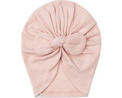 Girls Hat rib Niwot Rose Smoke - Maat 3-6 maanden