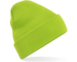 Jumada's - Beanie - Muts - Wintermuts - Winter accessoire - Koud hoofd - Neon groen