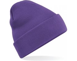 Jumada's - Beanie - Muts - Wintermuts - Winter accessoire - Koud hoofd - Paars