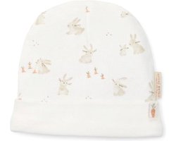 Little Dutch Baby Bunny - Baby - Jongens en Meisjes - Muts - Maat 44 / Maat 56 - Wit