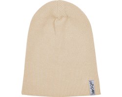 Lodger Baby Mutsje Beanie Ciumbelle - 6-12 maanden - Beige