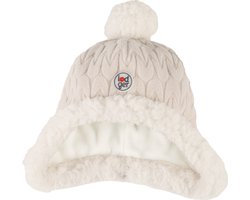 Lodger Babymuts 0-3 maanden - Hatter Empire - Dubbellaags - Fleece - Perfecte Pasvorm - creme