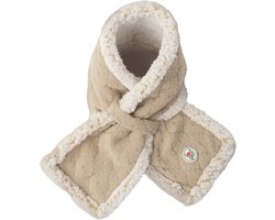 Lodger Fleece Baby Sjaal Muffler Folklore Fleece One size Beige Zachte kwaliteit Handige lus