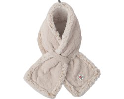 Lodger Fleece Baby Sjaal Muffler Folklore Fleece One size creme Zachte kwaliteit Handige lus