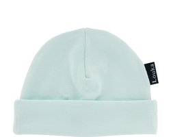 Louka Babymutsje mint pastel - newborn - katoen - lichtgroen