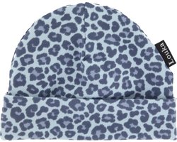 Louka babymutsje panter blauw | newborn | meisje | jongen | katoen