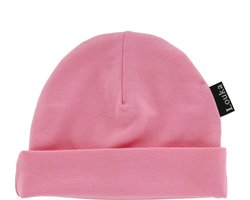 Louka Babymutsje zuurstok roze - newborn - katoen - roze